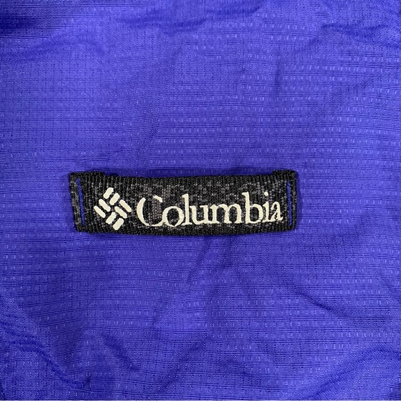 Columbia Women's Vintage Windbreaker Jacket. Size M. Blue - Picture 2 of 15